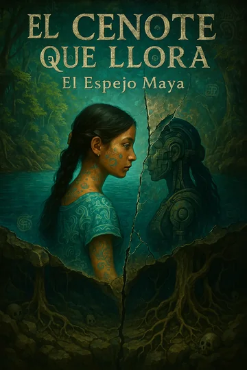 Portada de El Cenote que Llora — El Espejo Maya
